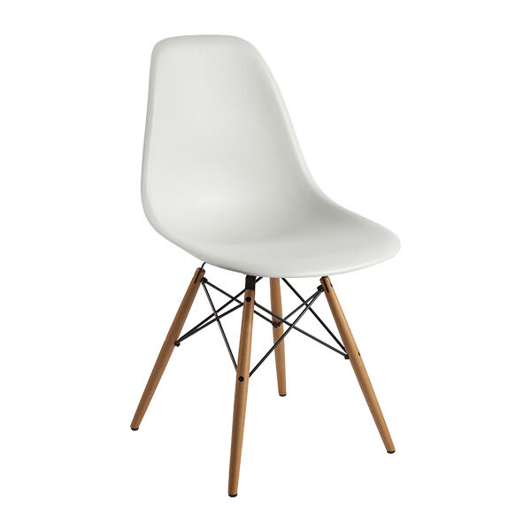 DSW Eames Chair Ahorn/wei&szlig;