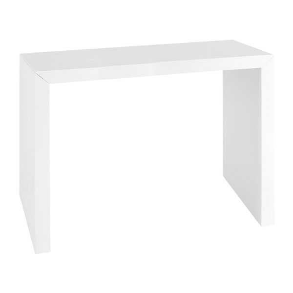 Steh-Br&uuml;ckentisch St. Tropez wei&szlig;